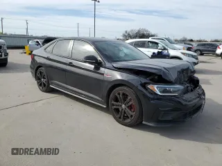 2019 Volkswagen Jetta GLI S z VIN 3VW6T7BU1KM156233, wystawiony jako Copart lot #48149965 z przebiegiem 44 496 mil mil oraz Szkoda całkowita • Salvage title. Historia ofert i sprzedaży dostępna na DreamBid. Obrazek 4.