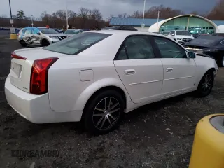 2007 Cadillac CTS with VIN 1G6DP577970100947, listed as a Copart auction lot 83350024 with 127,933 mi miles and Salvage Title. Bid and sale history available at carsss.com. Image 3.