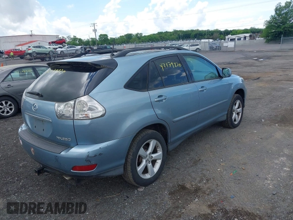 2007 Lexus RX 350 with VIN 2T2HK31U57C035161, listed as a IAAI auction lot 42179820 with 397,127 mi miles. Bid and sale history available at carsss.com. Image 4.