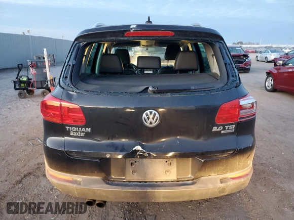 2012 Volkswagen Tiguan S with VIN WVGBV7AX9CW583728, listed as a Copart auction lot 82422184 with 151,557 mi miles and Salvage Title. Bid and sale history available at DreamBid. Image 6.