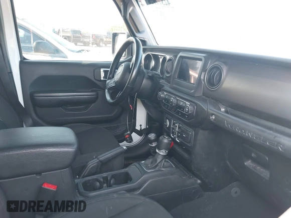 2020 Jeep Wrangler Unlimited Sport S with VIN 1C4HJXDG9LW237507, listed as a IAAI auction lot 42377928 with 48,217 mi miles and . Bid and sale history available at DreamBid. Image 5.