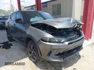 2024 Dodge Hornet GT Plus with VIN ZACNDFBN0R3A24223, listed as a IAAI auction lot 42191465 with 2,795 mi miles and . Bid and sale history available at DreamBid. Image 1.