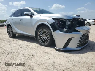 2023 Lexus RX with VIN 2T2BBMCA3PC009530, listed as a Copart auction lot 62807734 with 4,844 mi miles and Salvage Title. Bid and sale history available at carsss.com. Image 4.