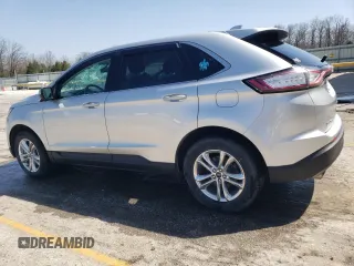 2015 Ford Edge SEL with VIN 2FMTK4J93FBB08529, listed as a Copart auction lot 51857755 with 103,387 mi miles and Salvage Title. Bid and sale history available at carsss.com. Image 2.