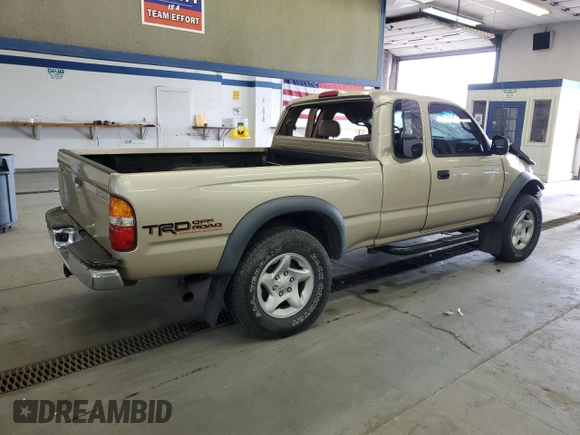 2004 Toyota Tacoma PreRunner with VIN 5TESM92N84Z395027, listed as a Copart auction lot 48431895 with Not provided miles and Salvage title. Bid and sale history available at DreamBid. Image 3.