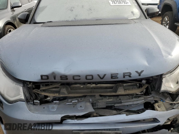 2020 Land Rover Discovery with VIN SALCM2GX8LH857956, listed as a Copart auction lot 78759793 with 61,518 mi miles and . Bid and sale history available at DreamBid. Image 12.
