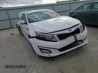 2015 Kia Optima LX with VIN KNAGM4A71F5598582, listed as a Copart auction lot 77694334 with 0 mi miles and Salvage Title. Bid and sale history available at carsss.com. Image 11.