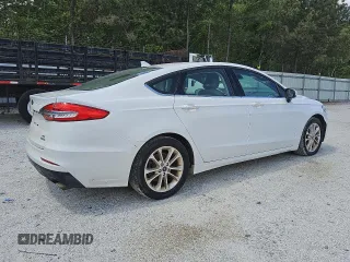 2019 Ford Fusion SE with VIN 3FA6P0HD4KR145810, listed as a Copart auction lot 45312765 with 137,414 mi miles and Clean Title. Bid and sale history available at DreamBid. Image 3.