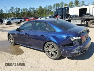 2021 Audi S4 Prestige with VIN WAUC4AF42MA086765, listed as a Copart auction lot 47135004 with 33,577 mi miles and Salvage Title. Bid and sale history available at carsss.com. Image 2.