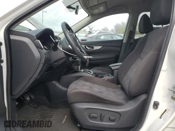 2016 Nissan Rogue SV z VIN KNMAT2MV1GP691747, wystawiony jako Copart lot #53089855 z przebiegiem 105 124 mil mil oraz Szkoda całkowita • Salvage title. Historia ofert i sprzedaży dostępna na DreamBid. Obrazek 7.