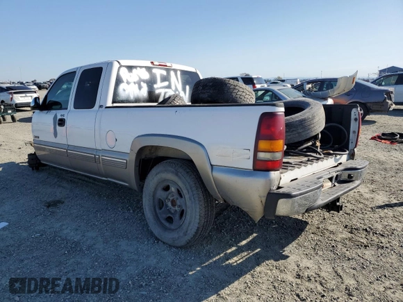 2002 Chevrolet Silverado 1500 LT with VIN 2GCEK19T321386729, listed as a Copart auction lot 48803095 with 0 mi miles and Salvage Title. Bid and sale history available at carsss.com. Image 2.