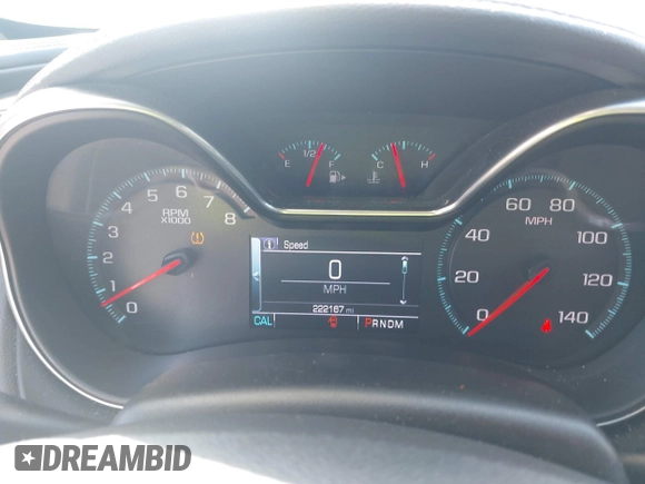 2017 Chevrolet Impala LT with VIN 2G1105S33H9184109, listed as a IAAI auction lot 42067055 with 222,167 mi miles and . Bid and sale history available at DreamBid. Image 7.