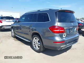 2018 Mercedes-Benz GLS with VIN 4JGDF6EE3JB079513, listed as a IAAI auction lot 41725648 with 60,590 mi miles. Bid and sale history available at carsss.com. Image 3.