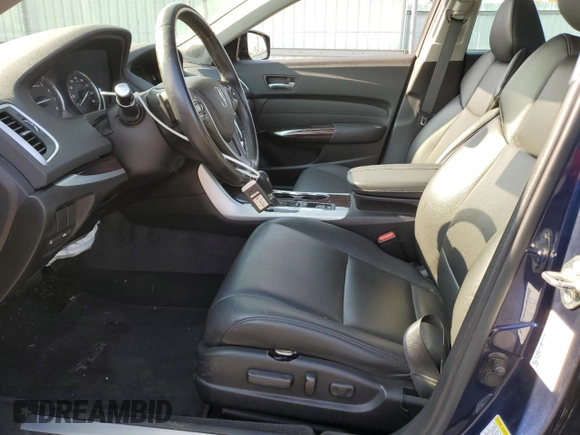 2017 Acura TLX with VIN 19UUB1F34HA008404, listed as a Copart auction lot 55491913 with 66,402 mi miles. Bid and sale history available at carsss.com. Image 7.
