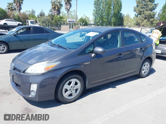 2011 Toyota Prius I with VIN JTDKN3DUXB5298944, listed as a IAAI auction lot 42156230 with 218,438 mi miles and . Bid and sale history available at DreamBid. Image 2.
