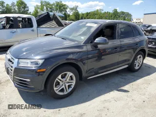 2018 Audi Q5 Premium z VIN WA1ANAFY3J2044356, wystawiony jako Copart lot #57860505 z przebiegiem 100 341 mil mil oraz Szkoda całkowita • Salvage title. Historia ofert i sprzedaży dostępna na DreamBid. Obrazek 1.