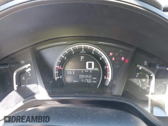 2019 Honda CR-V LX with VIN 2HKRW5H32KH410676, listed as a IAAI auction lot 42038654 with 94,342 mi miles. Bid and sale history available at carsss.com. Image 7.