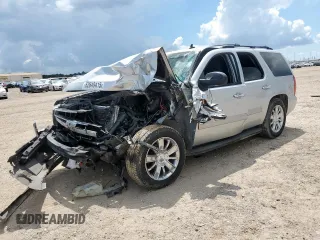 2012 Chevrolet Tahoe LS with VIN 1GNSCAE07CR324228, listed as a Copart auction lot 62649415 with Not provided miles and Salvage title. Bid and sale history available at DreamBid. Image 1.