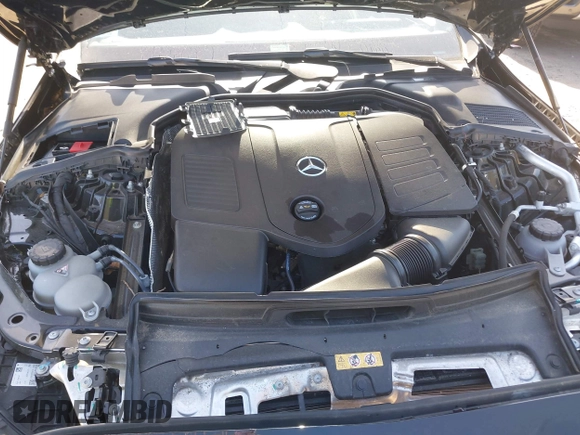 2023 Mercedes-Benz C 300 with VIN W1KAF4HB3PR104736, listed as a IAAI auction lot 42047876 with 17,018 mi miles and . Bid and sale history available at DreamBid. Image 10.
