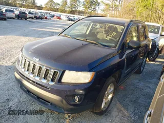 2012 Jeep Compass Sport with VIN 1C4NJCBA8CD635118, listed as a IAAI auction lot 41767917 with 162,054 mi miles. Bid and sale history available at carsss.com. Image 2.