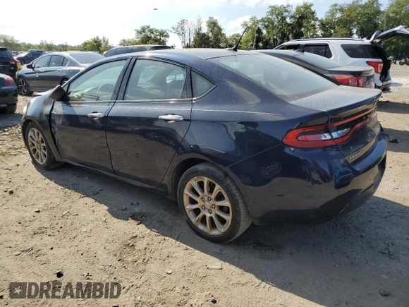 2013 Dodge Dart Limited with VIN 1C3CDFCA1DD148119, listed as a Copart auction lot 70910904 with 118,148 mi miles and Non Repairable. Bid and sale history available at carsss.com. Image 2.