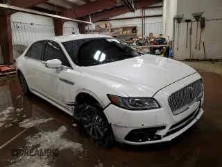 2017 Lincoln Continental Premiere with VIN 1LN6L9PK2H5624406, listed as a Copart auction lot 43251725 with 48,059 mi miles and Salvage Title. Bid and sale history available at carsss.com. Image 4.