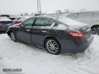2009 Nissan Maxima 3.5 S with VIN 1N4AA51E19C858992, listed as a Copart auction lot 88049175 with 119,788 mi miles and Salvage Title. Bid and sale history available at carsss.com. Image 2.