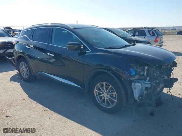2018 Nissan Murano S with VIN 5N1AZ2MGXJN159394, listed as a IAAI auction lot 41218279 with NaN miles. Bid and sale history available at carsss.com. Image 1.