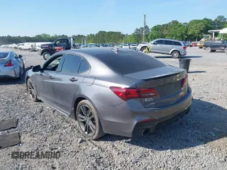 2019 Acura TLX w/A-Spec Pkg z VIN 19UUB2F62KA006920, wystawiony jako IAAI lot #42039137 z przebiegiem 102 780 mil mil oraz . Historia ofert i sprzedaży dostępna na DreamBid. Obrazek 3.