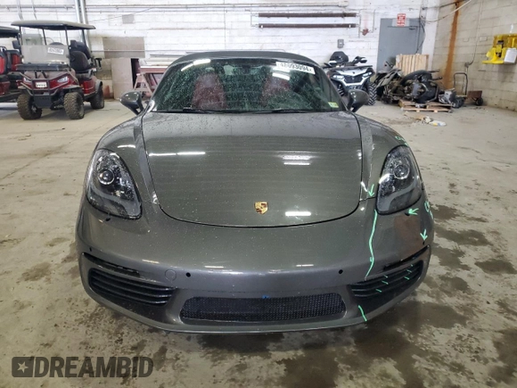2018 Porsche 718 Boxster S z VIN WP0CB2A81JS228165, wystawiony jako Copart lot #48093094 z przebiegiem 21 561 mil mil oraz . Historia ofert i sprzedaży dostępna na DreamBid. Obrazek 5.