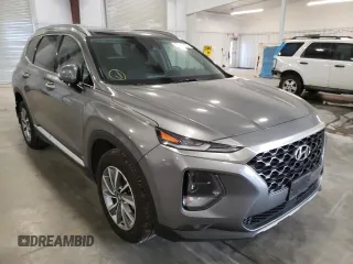 2019 Hyundai Santa Fe Ultimate with VIN 5NMS5CADXKH083338, listed as a Copart auction lot 56843722 with 46,185 mi miles. Bid and sale history available at carsss.com. Image 1.