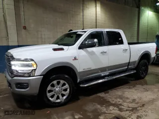 2022 Ram 2500 Laramie with VIN 3C6UR5FL4NG220760, listed as a Copart auction lot 86254084 with 16,528 mi miles and Salvage Title. Bid and sale history available at carsss.com. Image 1.