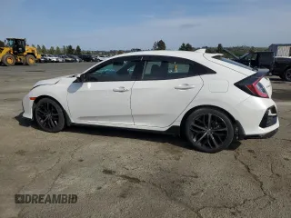 2021 Honda Civic Sport with VIN SHHFK7H41MU410607, listed as a Copart auction lot 53364725 with 20,321 mi miles and Salvage Title. Bid and sale history available at DreamBid. Image 2.