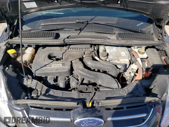 2016 Ford C-Max Energi SEL with VIN 1FADP5CUXGL114403, listed as a Copart auction lot 47727214 with 75,601 mi miles and Salvage Title. Bid and sale history available at carsss.com. Image 11.