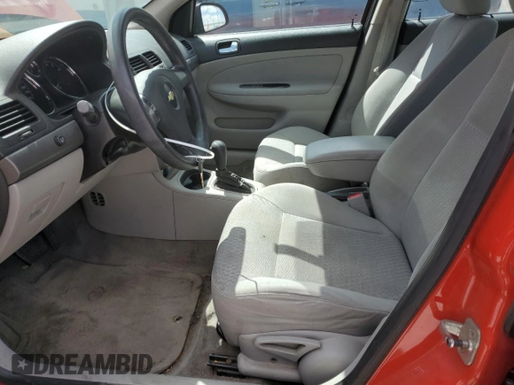 2009 Chevrolet Cobalt with VIN 1G1AT58H397231247, listed as a Copart auction lot 54049565 with 130,640 mi miles and Salvage Title. Bid and sale history available at DreamBid. Image 7.