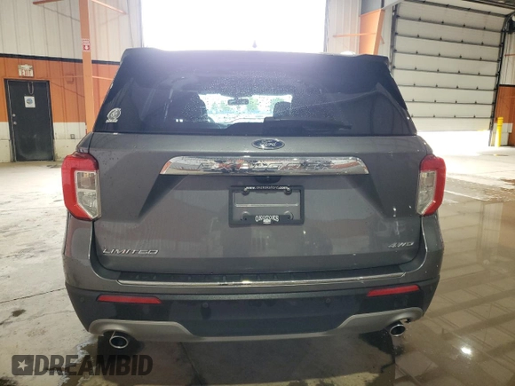 2021 Ford Explorer Limited with VIN 1FMSK8FH2MGB18865, listed as a Copart auction lot 65495945 with 90,742 mi miles and Salvage title. Bid and sale history available at DreamBid. Image 6.