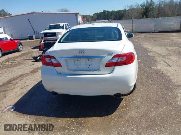 2011 Infiniti M with VIN JN1BY1AP8BM325061, listed as a IAAI auction lot 41765214 with 289,990 mi miles and . Bid and sale history available at DreamBid. Image 16.