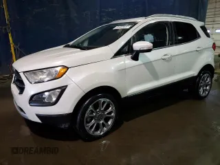 2019 Ford EcoSport Titanium with VIN MAJ6S3KL3KC280162, listed as a Copart auction lot 48044285 with 25,253 mi miles and Clean Title. Bid and sale history available at DreamBid. Image 1.