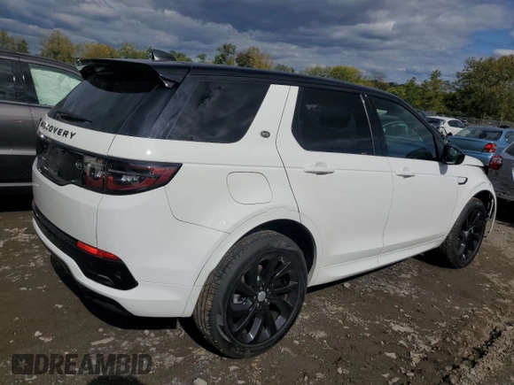 2020 Land Rover Discovery Sport S R-Dynamic with VIN SALCT2FXXLH865514, listed as a Copart auction lot 71275344 with 26,185 mi miles and Salvage Title. Bid and sale history available at carsss.com. Image 3.