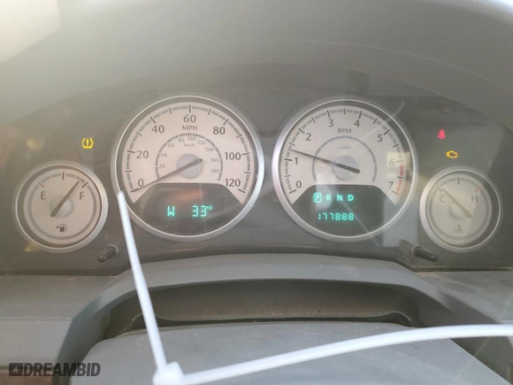 2010 Chrysler Town & Country Touring with VIN 2A4RR5D14AR293433, listed as a Copart auction lot 48035955 with 177,888 mi miles and Salvage Title. Bid and sale history available at carsss.com. Image 9.