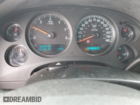 2009 Chevrolet Tahoe Police with VIN 1GNEC03009R145015, listed as a Copart auction lot 80051704 with 163,224 mi miles and Salvage title. Bid and sale history available at DreamBid. Image 9.
