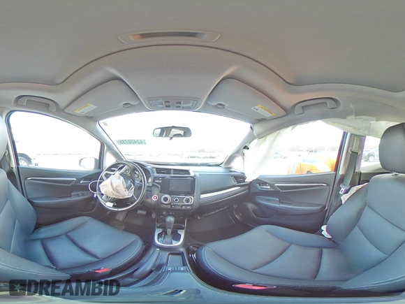 2017 Honda Fit EX-L with VIN JHMGK5H89HS003686, listed as a Copart auction lot 42400735 with 29,741 mi miles and Salvage Title. Bid and sale history available at DreamBid. Image 12.