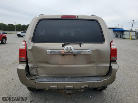 2006 Toyota 4Runner SR5 with VIN JTEBU14R260092745, listed as a Copart auction lot 50606045 with 273,411 mi miles and Salvage Title. Bid and sale history available at carsss.com. Image 6.