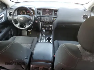 2018 Nissan Pathfinder SL with VIN 5N1DR2MM9JC668472, listed as a Copart auction lot 61376505 with 127,250 mi miles and Salvage title. Bid and sale history available at DreamBid. Image 8.