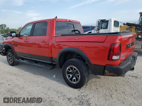2018 Ram 1500 Rebel with VIN 1C6RR7YT3JS131263, listed as a Copart auction lot 53366675 with 60,444 mi miles and Salvage Title. Bid and sale history available at carsss.com. Image 2.