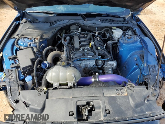 2021 Ford Mustang EcoBoost with VIN 1FA6P8TH4M5148947, listed as a Copart auction lot 48111835 with 44,812 mi miles and Salvage Title. Bid and sale history available at carsss.com. Image 12.