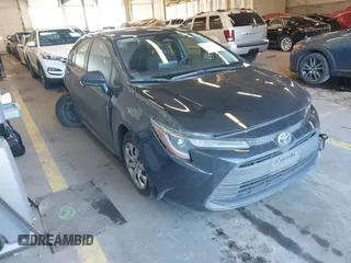 2023 Toyota Corolla LE with VIN JTDB4MEE7P3010428, listed as a IAAI auction lot 41745410 with 54,212 mi miles. Bid and sale history available at carsss.com. Image 1.