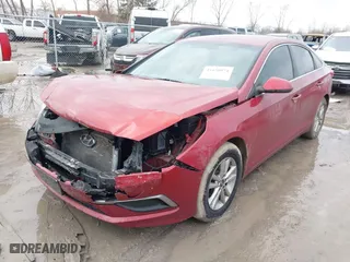 2016 Hyundai Sonata 2.4L SE with VIN 5NPE24AF4GH418987, listed as a IAAI auction lot 41650874 with 169,189 mi miles. Bid and sale history available at carsss.com. Image 17.