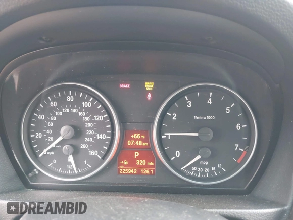 2007 BMW 3 Series 328i with VIN WBAVC53517FZ80487, listed as a IAAI auction lot 42643410 with 225,942 mi miles and . Bid and sale history available at DreamBid. Image 7.