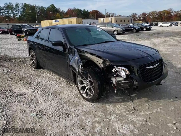2015 Chrysler 300 with VIN 2C3CCABT2FH886980, listed as a Copart auction lot 82543114 with 118,400 mi miles and Salvage Title. Bid and sale history available at carsss.com. Image 14.